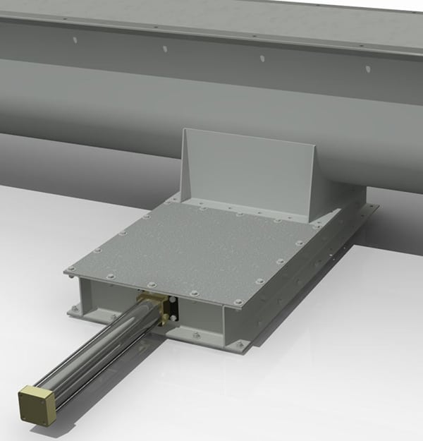 Shaftless Screw Conveyor Loadout System for Carrot Pomace - KWS