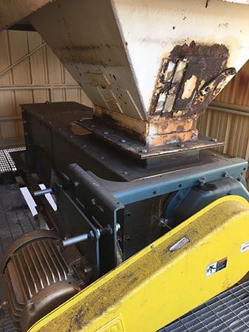 Screw Feeder for Metering Crushed Limestone at AEP Coal Fired Power Plant in Hallsville, TX - KWS