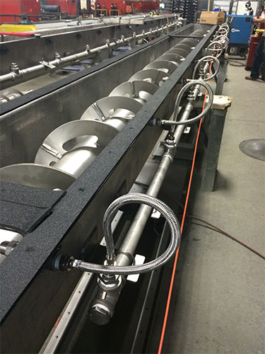 Features & Benefits – Drains and Flushing Ports for Screw Conveyors