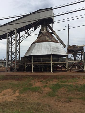 Metering Wood Bark at Georgia-Pacific Mill in Crossett, AR - KWS