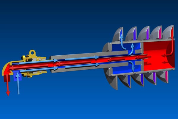 Hollow Pipe Thermal Processor