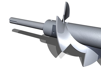 Broke Thickener Repulper Screw for Georgia Pacific Naheola Mill in Pennington, AL - KWS Manufacturing