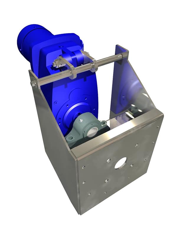 Floating Shaft Mounted Gear Reducer - Torque Arm Trough End - Features & Benefits - KWS