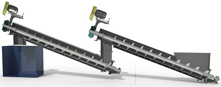 Jacketed Screw Conveyors for Cooling Copper Oxide at Major Copper Producer in Montana - KWS