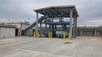 Biosolids Load Out System for Chelford City Municipal Utility District in Houston, TX - KWS