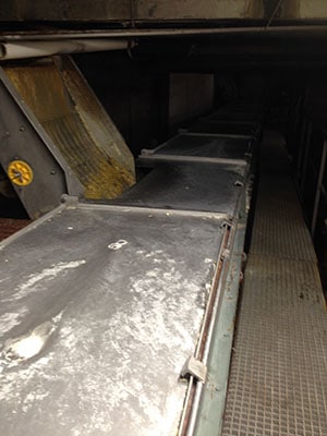 Screw Conveyor for Conveying Pork By-Products at John Morrell & Company in Sioux Falls, SD - KWS