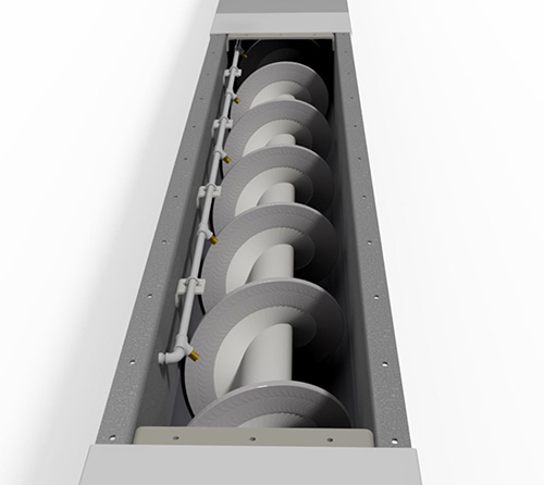 Screw Conveyor Solves Housekeeping Issues for Chromium Production Facility in Castle Hayne, NC - KWS