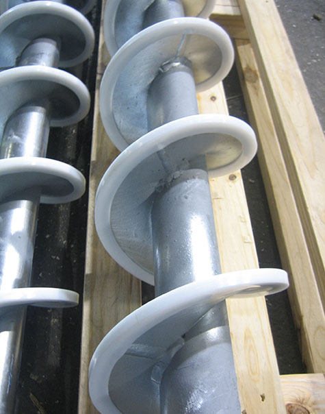 Screw Conveyor Flight Edging Features and Benefits - KWS Manufacturing