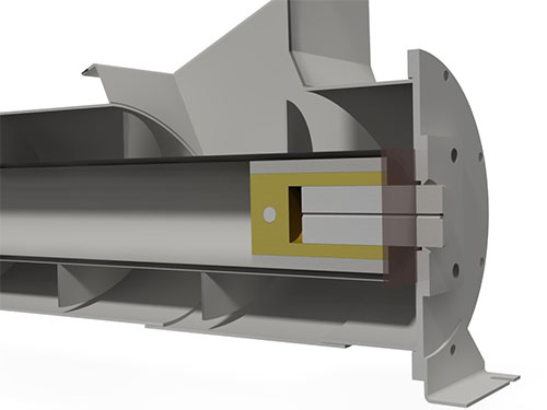 Screw conveyor for Metal Chips- KWS Manufacturing