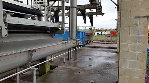 Solids Load Out System for South WWTP in McAllen, TX - KWS