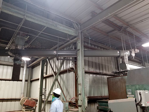 Screw Conveyor to Convey Recycled Wire Waste at Encore Wire in McKinney, TX - KWS