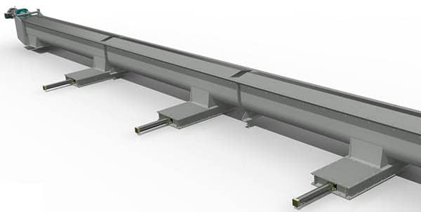 Shaftless Screw Conveyor Loadout System for Carrot pomace - KWS