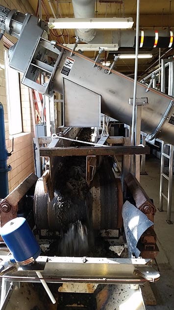 Biosolids Conveyor for Upper Moreland-Hatboro JSA Treatment Plant in Upper Moreland Township, PA - KWS