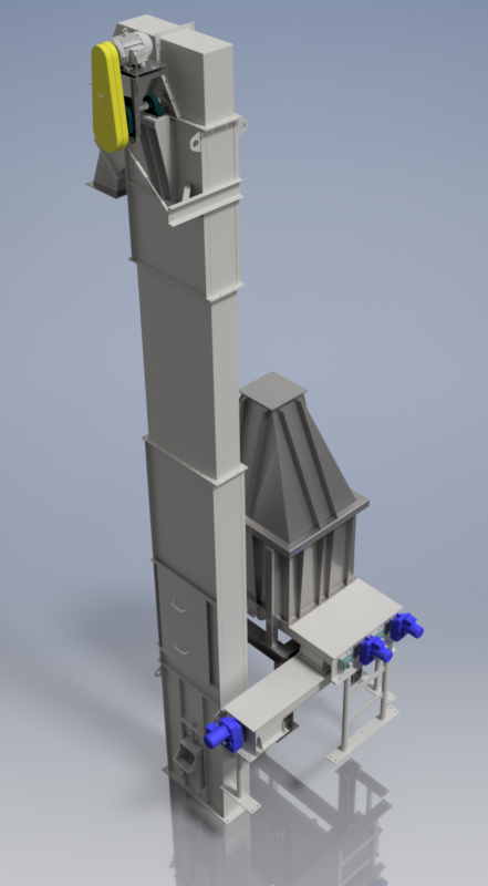 Wood Chip Storage and Metering System for Pyrolysis - KWS Manufacturing