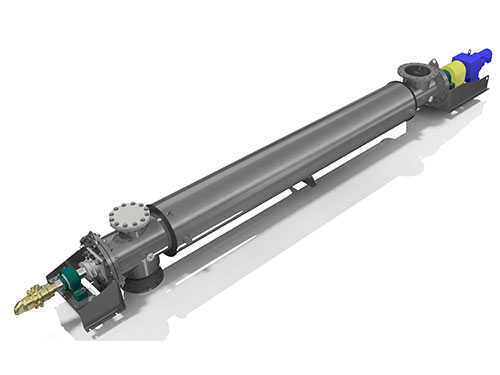 Hollow Flight Thermal Processor for Cooling Carbon Black - KWS Manufacturing