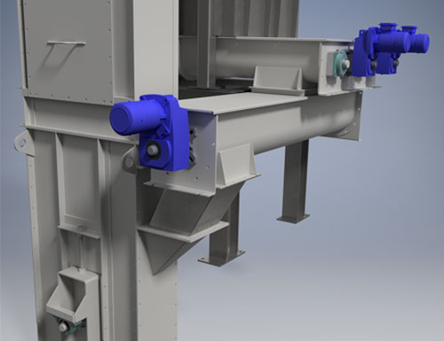 Wood Chip Storage and Metering System for Pyrolysis - KWS Manufacturing