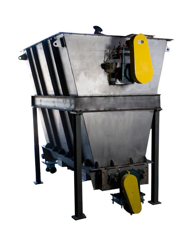 KWS - Storage Hopper with Live Bottom Screw Feeder