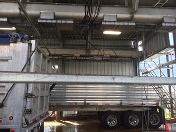 Loadout System for Offal and Feathers at a Pilgrim's Chicken Processing Plant in Lufkin, Texas - KWS