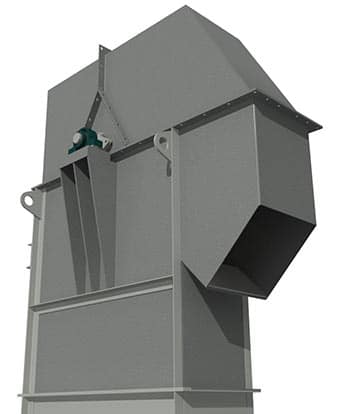 Bucket Elevator for Elevating Abrasive Mixture at Prince Minerals in Milwaukee, WI - KWS