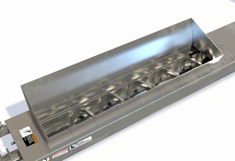 KWS Environmental Loadout System No. 3 – Z-Arrangement for Screw Conveyors Inlet