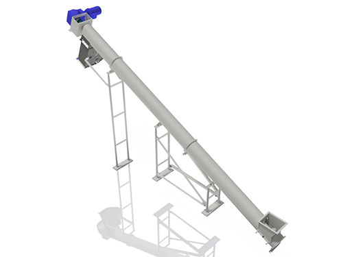 Screw conveyor for Metal Chips- KWS Manufacturing