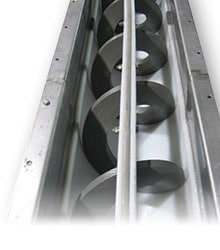 Shaftless Screw Conveyors - Engineered Equipment and Solutions - KWS Manufacturing