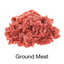 Ground Meat - Decomposes - Deteriorates in Storage (C)