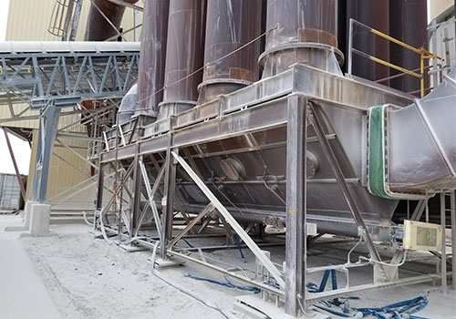 Dust Collector Screw Conveyors to Convey Lime Kiln Dust for Graymont in Superior, WI - KWS Manufacturing