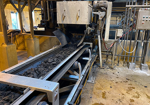 Belt Conveyor for Transferring Dewatered Biosolids and Grit at East Bank WWTP in Jefferson Parish, LA | KWS