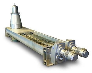 Mass Flow Screw Feeders - Engineered Equipment - KWS Manufacturing