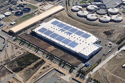 Stainless Steel Slide Gates for Inland Empire Regional Composting Facility (IERCF) in Rancho Cucamonga, CA - KWS Manufacturing