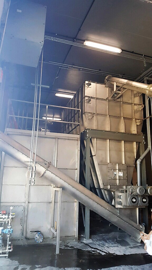 Sludge Load Out System for Koch Foods in Fairfield, OH - KWS Manufacturing