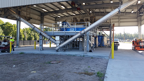 Biosolids Truck Loading System for Georgia Pacific in Foley, FL - KWS