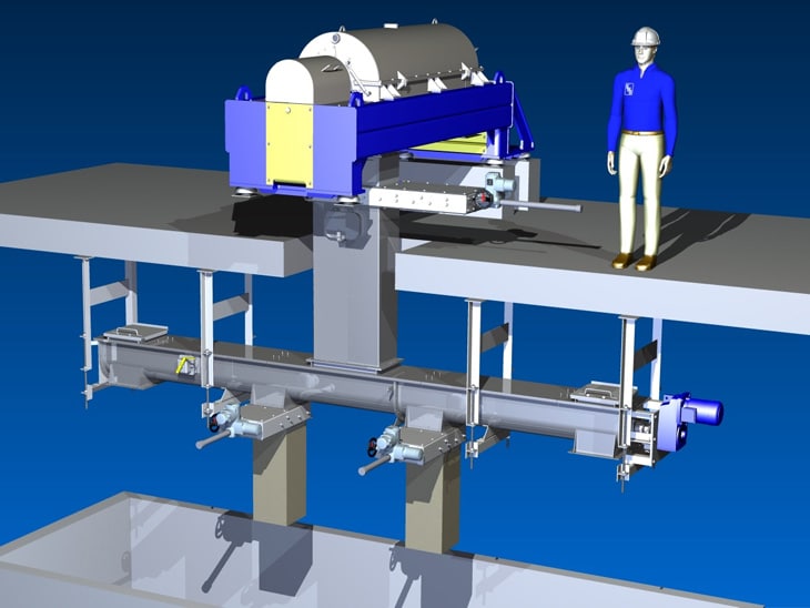 KWS shaftless conveyors are designed and manufactured to be robust, reliable and perfectly suited for the unique environment and operating conditions associated with a Environmental plant.