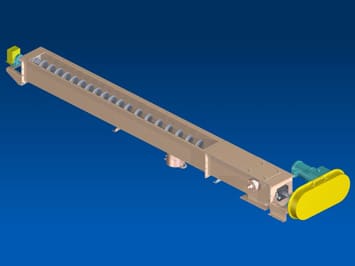 KWS worked with special feature requests to perfect the screw feeder.