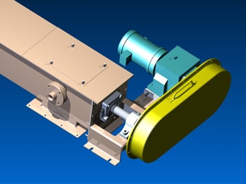 KWS worked with the engineering firm to improve the original screw feeder design.