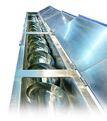 Shafted Screw Conveyors - Engineered Equipment and Solutions - KWS Manufacturing