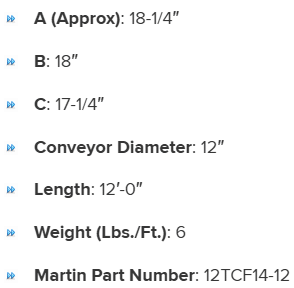 COV1214UFL specifications
