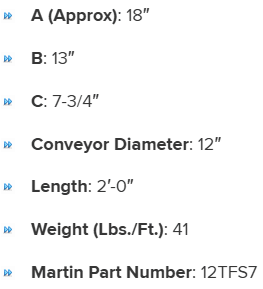 COV12316USH specifications