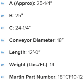 COV1810UFL specifications