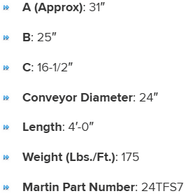 COV24316USH specifications
