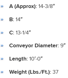 COV914UFLSS specifications