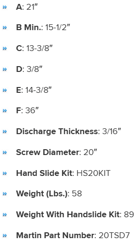 DSP20316 specifications