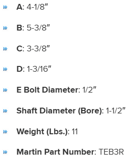 EBF112R specifications