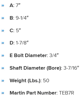 EBF3716R specifications