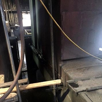 Metering Wood Waste to Boilers at Georgia Pacific Dimensional Lumber Mill in Pineland, TX - KWS Manufacturing