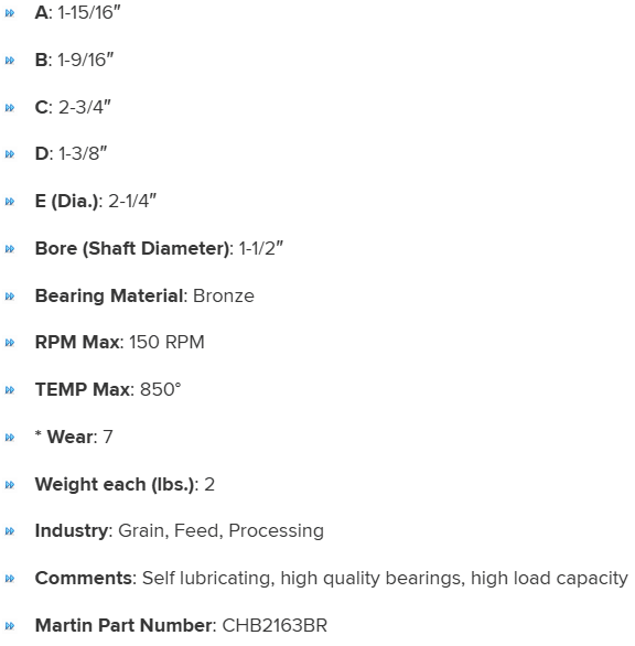 HGB216112BR specifications