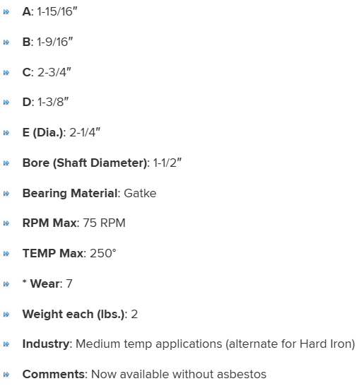HGB216112G specifications