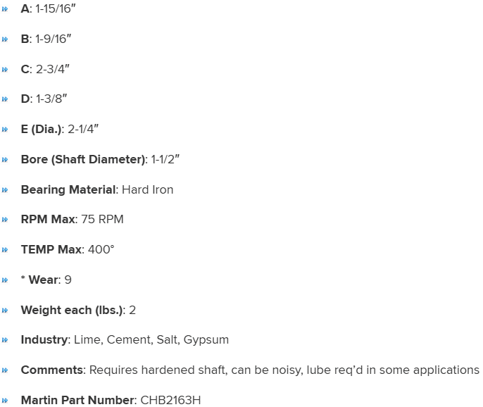 HGB216112H specifications