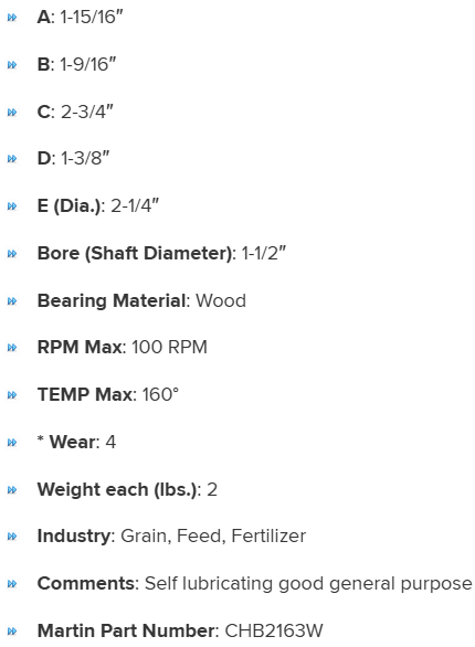 HGB216112W specifications